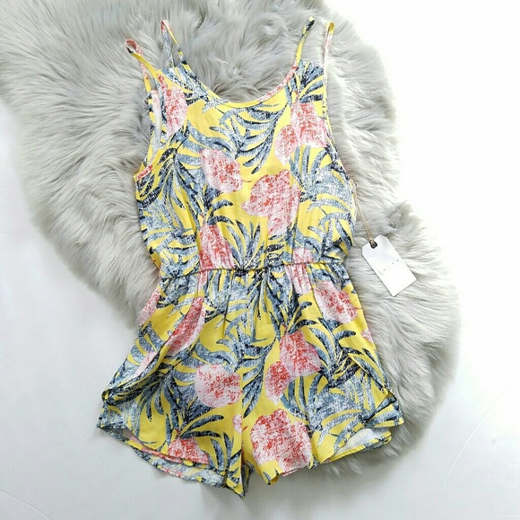 Leith Pants - ⭐ NWT leith floral spring romper
